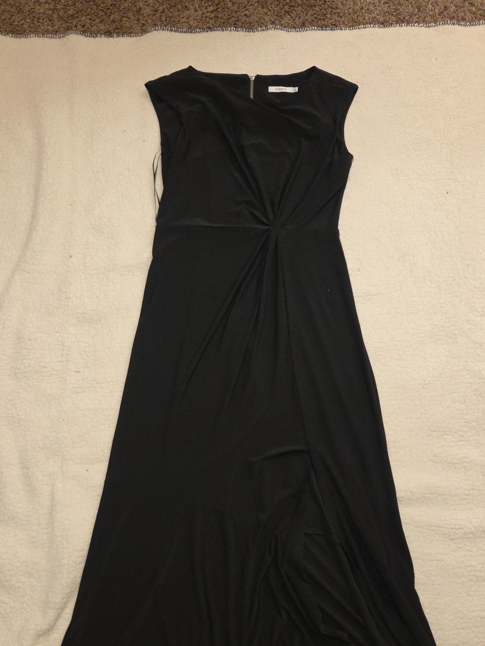Ricki's Black Twist-Detail Maxi Dress